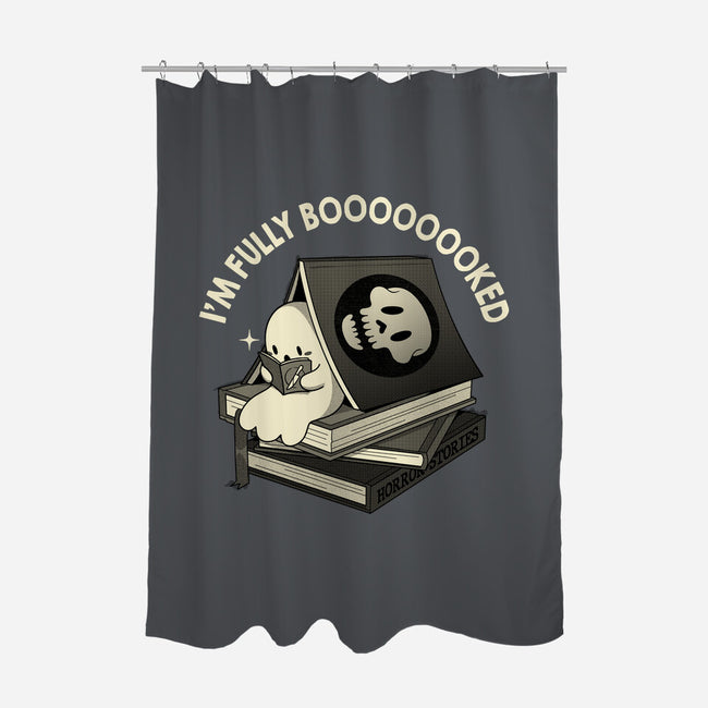 Fully Booked Ghost-None-Polyester-Shower Curtain-tobefonseca