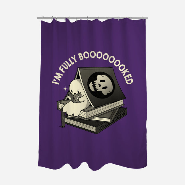 Fully Booked Ghost-None-Polyester-Shower Curtain-tobefonseca