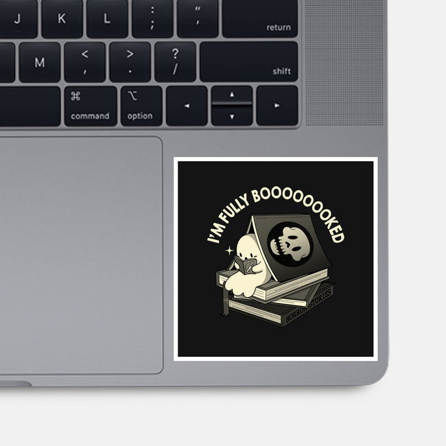 Fully Booked Ghost-None-Glossy-Sticker-tobefonseca