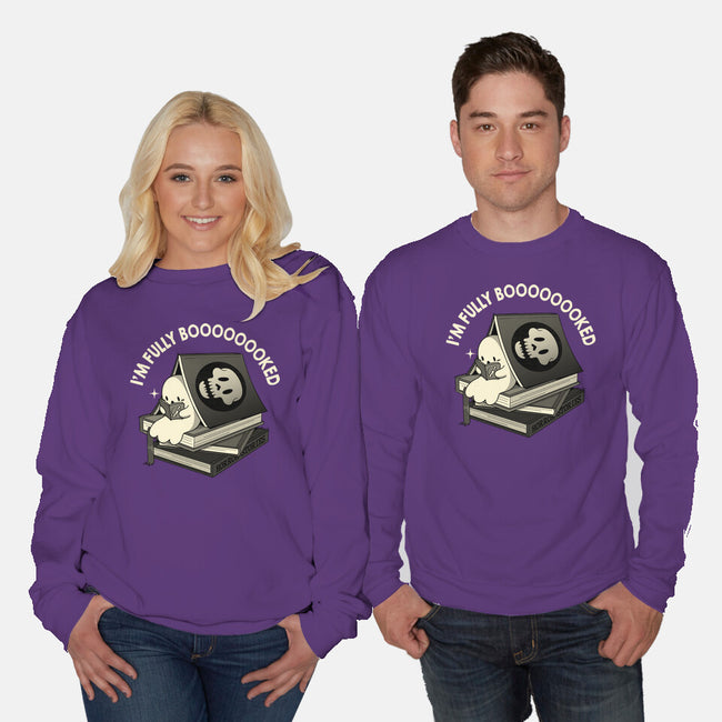 Fully Booked Ghost-Unisex-Crew Neck-Sweatshirt-tobefonseca