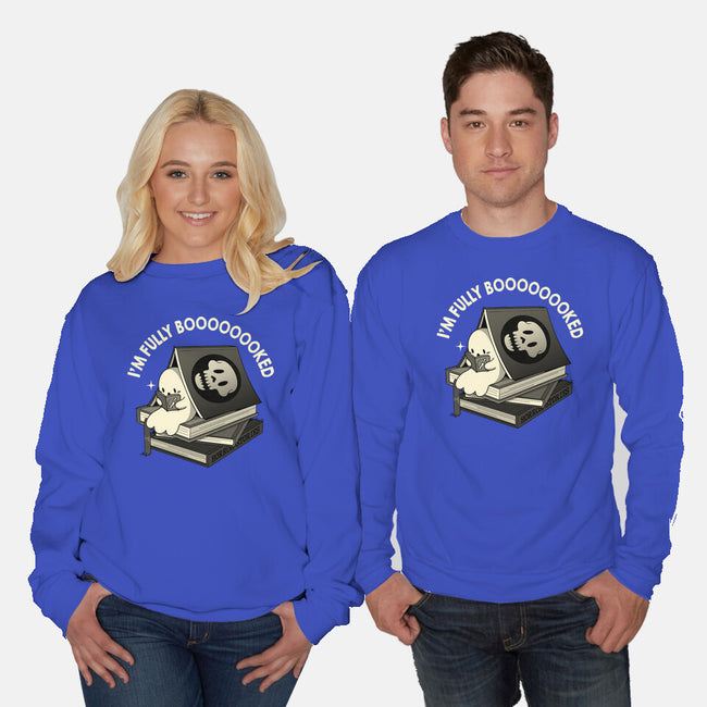 Fully Booked Ghost-Unisex-Crew Neck-Sweatshirt-tobefonseca