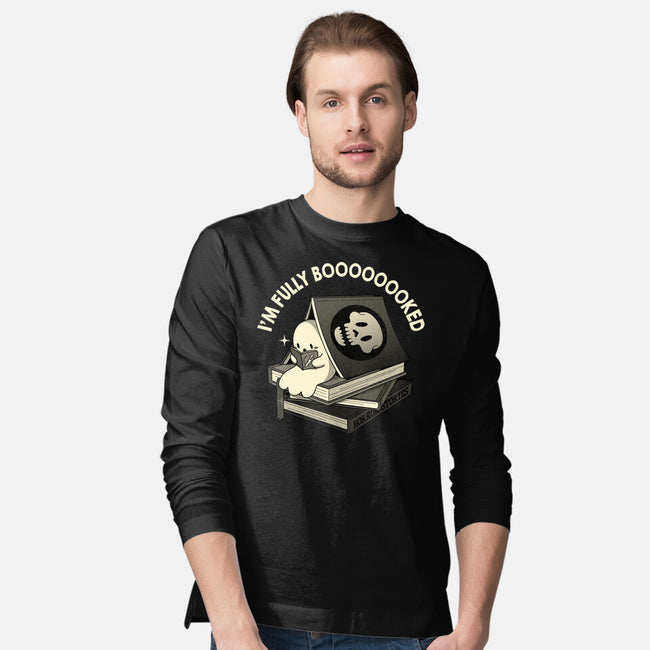 Fully Booked Ghost-Mens-Long Sleeved-Tee-tobefonseca