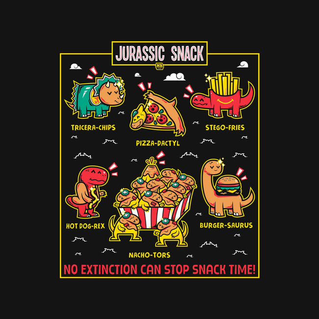 Jurassic Snack-None-Stretched-Canvas-krisren28