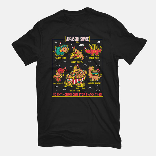 Jurassic Snack-Mens-Basic-Tee-krisren28