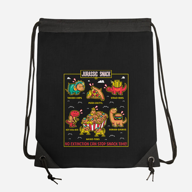 Jurassic Snack-None-Drawstring-Bag-krisren28