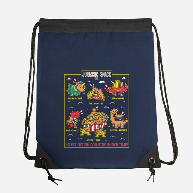 Jurassic Snack-None-Drawstring-Bag-krisren28