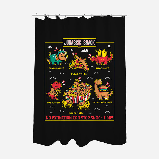 Jurassic Snack-None-Polyester-Shower Curtain-krisren28