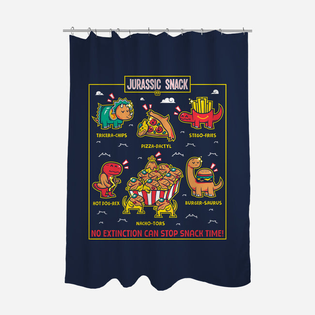 Jurassic Snack-None-Polyester-Shower Curtain-krisren28