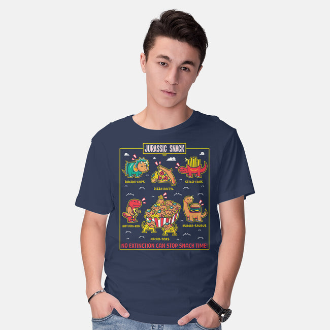 Jurassic Snack-Mens-Basic-Tee-krisren28