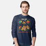 Jurassic Snack-Mens-Long Sleeved-Tee-krisren28