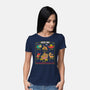 Jurassic Snack-Womens-Basic-Tee-krisren28