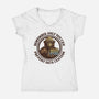 Only You Can Prevent Data Centers-Womens-V-Neck-Tee-kg07
