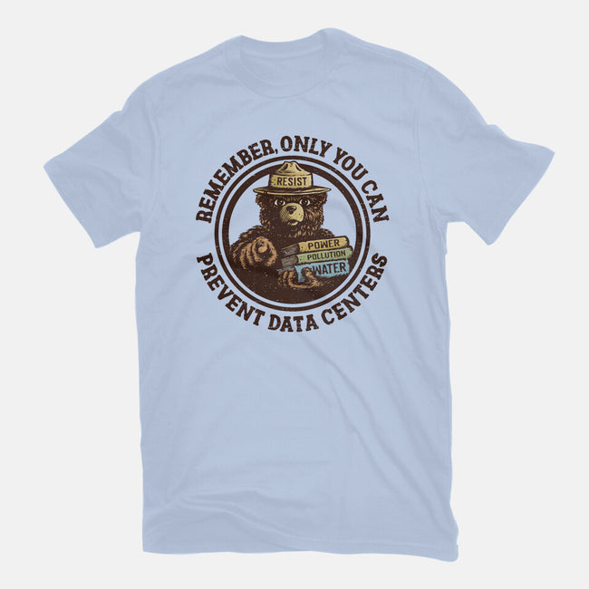 Only You Can Prevent Data Centers-Womens-Basic-Tee-kg07