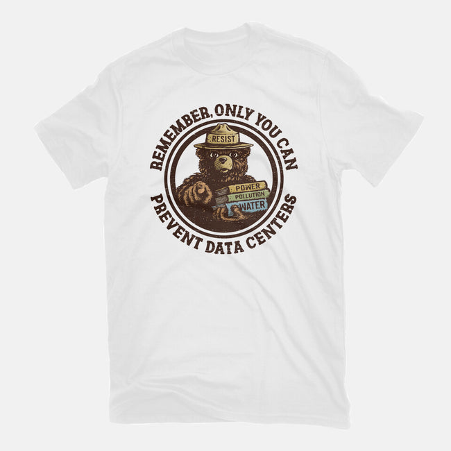 Only You Can Prevent Data Centers-Mens-Premium-Tee-kg07