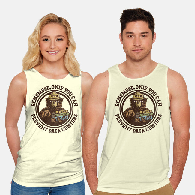 Only You Can Prevent Data Centers-Unisex-Basic-Tank-kg07