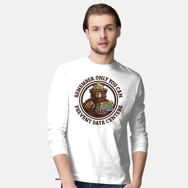 Only You Can Prevent Data Centers-Mens-Long Sleeved-Tee-kg07