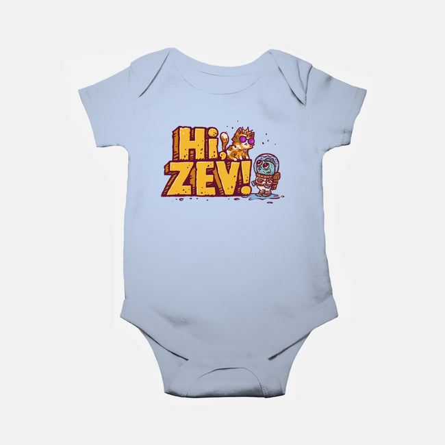 Hi Zev-Baby-Basic-Onesie-kg07