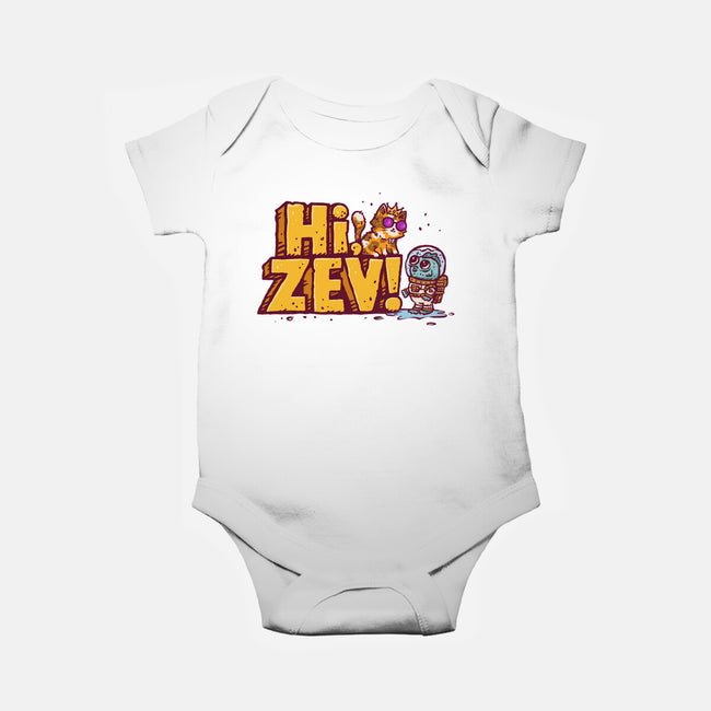 Hi Zev-Baby-Basic-Onesie-kg07