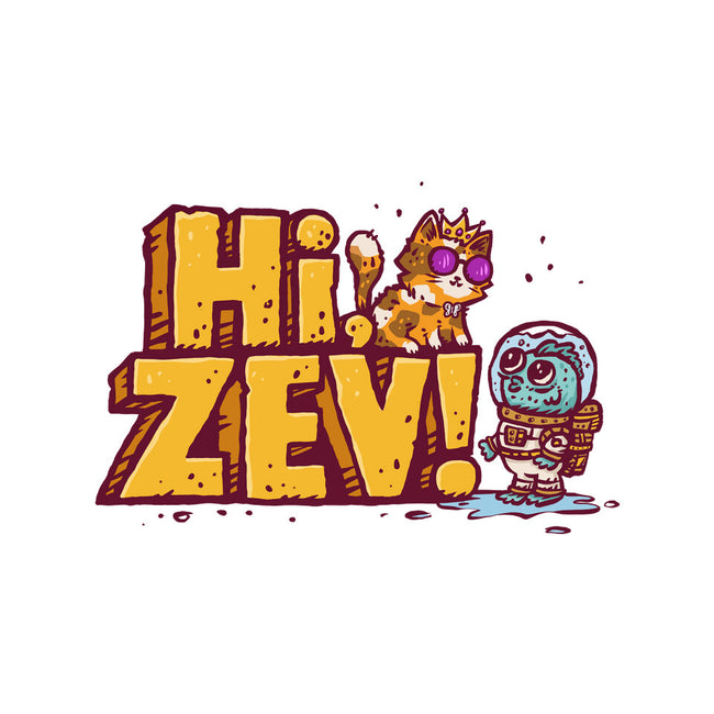 Hi Zev-Womens-V-Neck-Tee-kg07