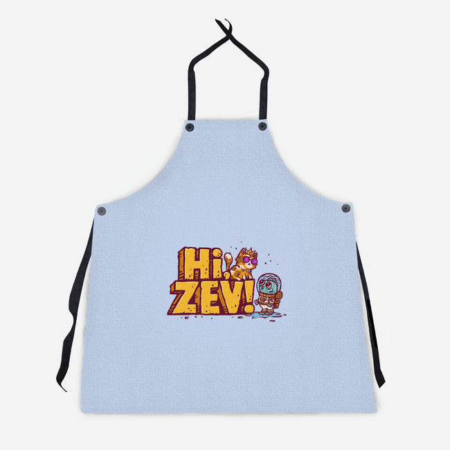 Hi Zev-Unisex-Kitchen-Apron-kg07