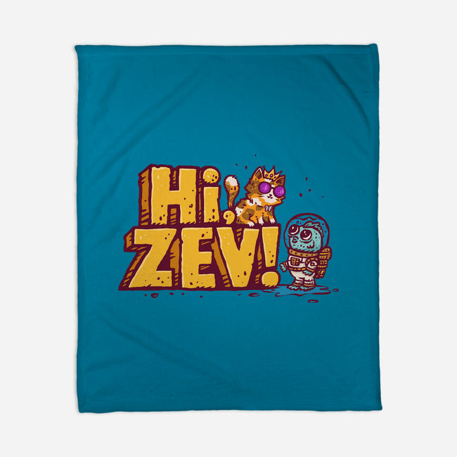 Hi Zev-None-Fleece-Blanket-kg07