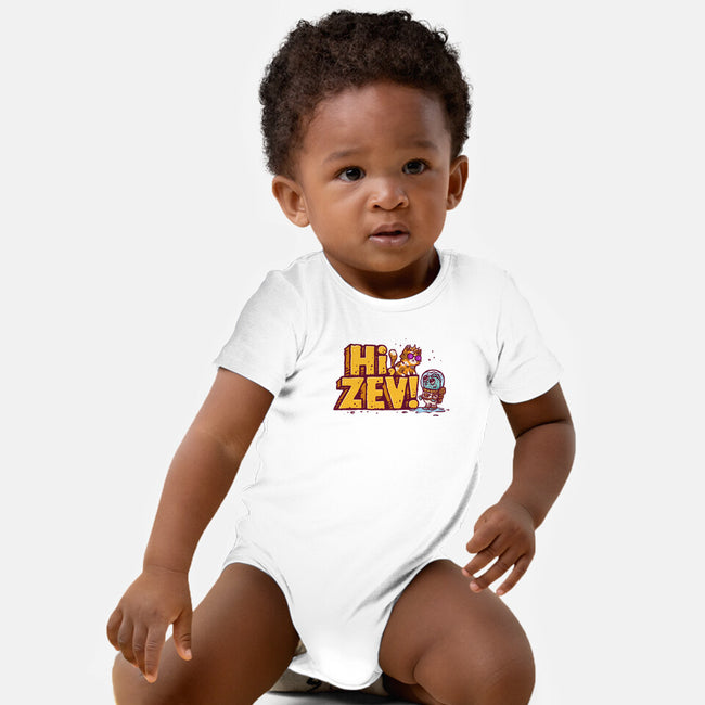 Hi Zev-Baby-Basic-Onesie-kg07