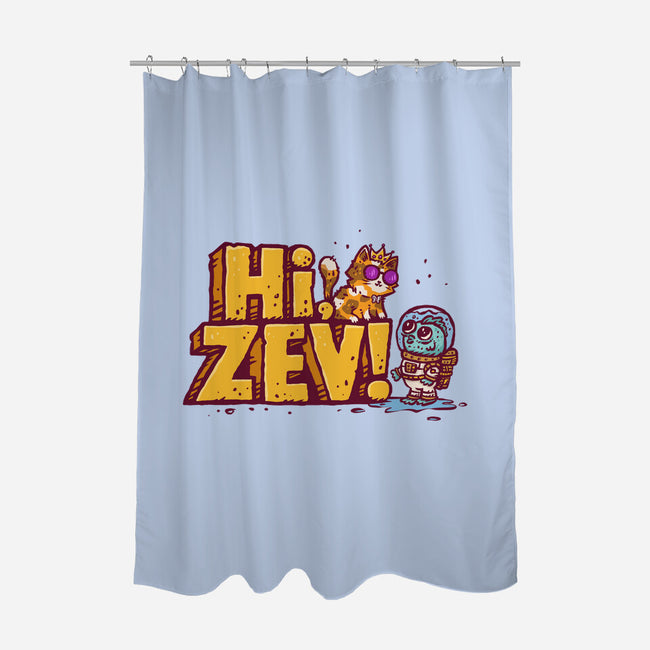 Hi Zev-None-Polyester-Shower Curtain-kg07