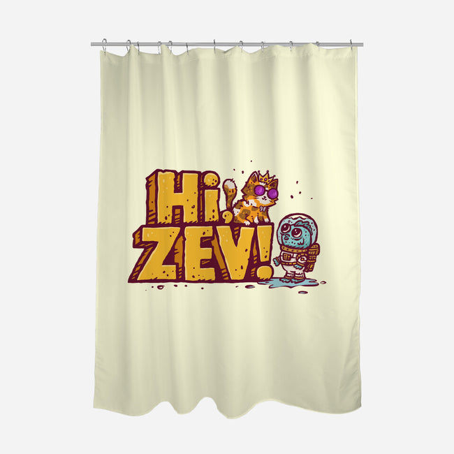 Hi Zev-None-Polyester-Shower Curtain-kg07