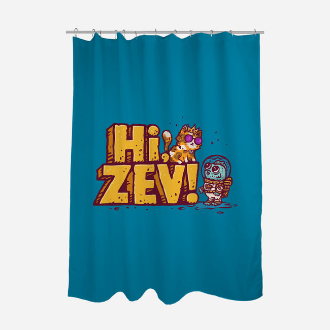 Hi Zev-None-Polyester-Shower Curtain-kg07