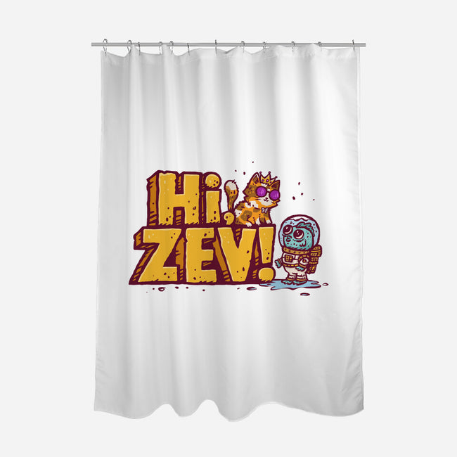 Hi Zev-None-Polyester-Shower Curtain-kg07