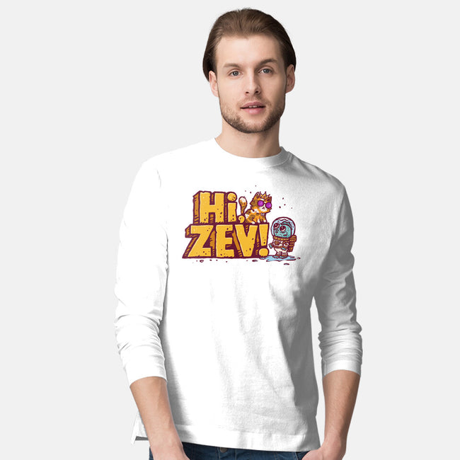 Hi Zev-Mens-Long Sleeved-Tee-kg07