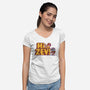 Hi Zev-Womens-V-Neck-Tee-kg07