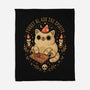 Forget AI Ask The Spirits-None-Fleece-Blanket-eduely