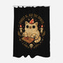 Forget AI Ask The Spirits-None-Polyester-Shower Curtain-eduely