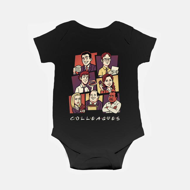 Office Colleagues-Baby-Basic-Onesie-P1yu5h