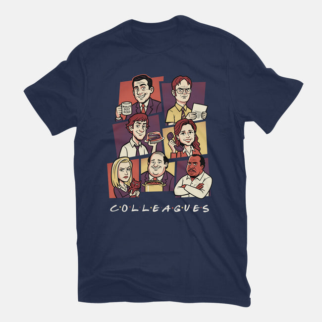 Office Colleagues-Mens-Basic-Tee-P1yu5h
