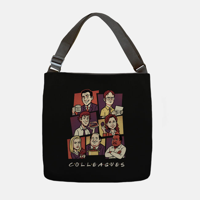 Office Colleagues-None-Adjustable Tote-Bag-P1yu5h