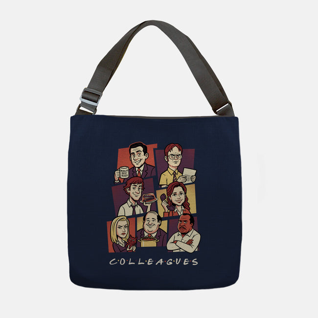 Office Colleagues-None-Adjustable Tote-Bag-P1yu5h