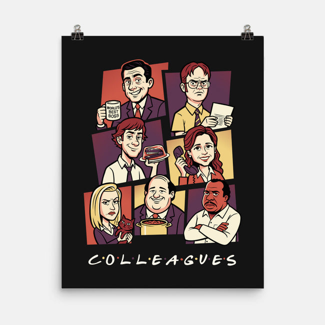 Office Colleagues-None-Matte-Poster-P1yu5h