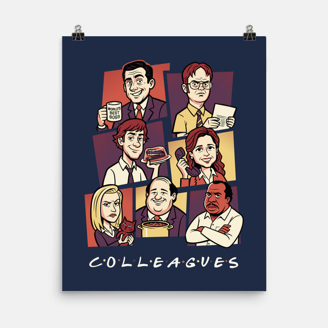 Office Colleagues-None-Matte-Poster-P1yu5h