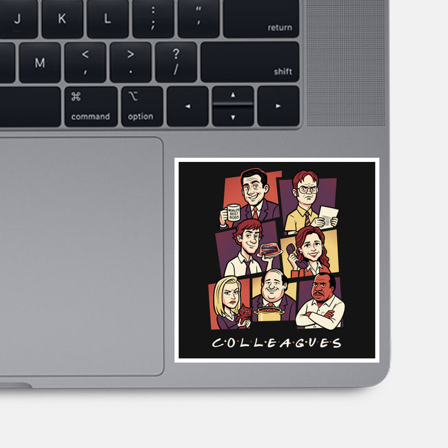 Office Colleagues-None-Glossy-Sticker-P1yu5h