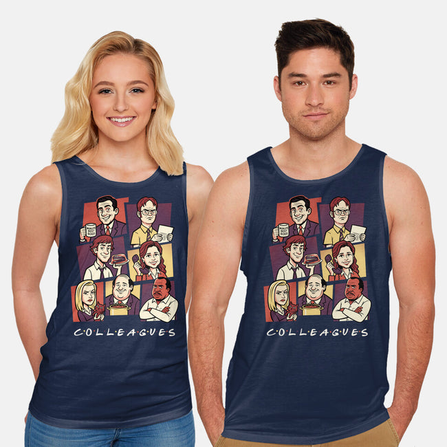 Office Colleagues-Unisex-Basic-Tank-P1yu5h