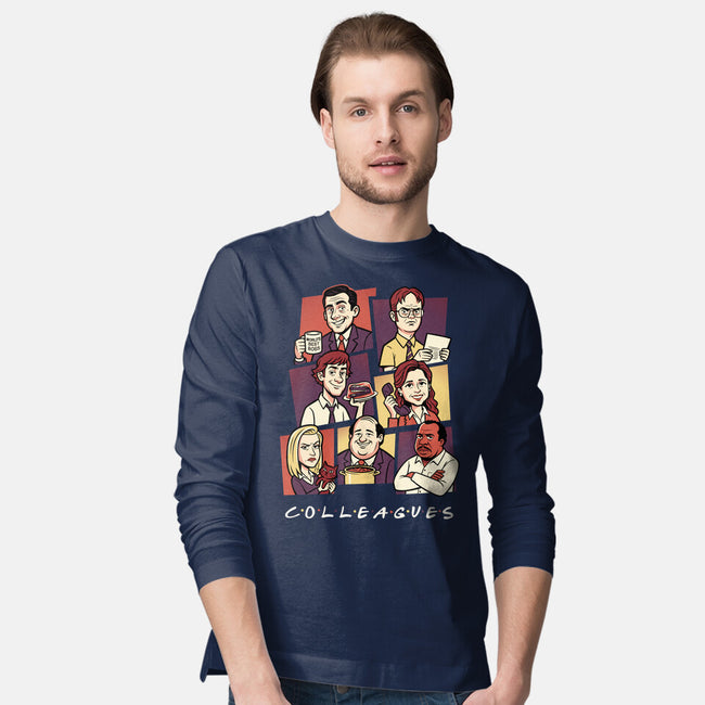 Office Colleagues-Mens-Long Sleeved-Tee-P1yu5h