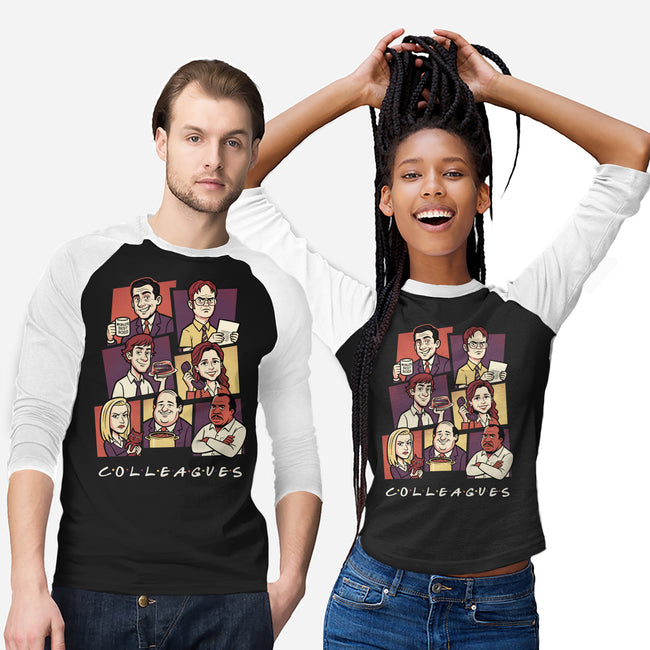Office Colleagues-Unisex-Baseball-Tee-P1yu5h