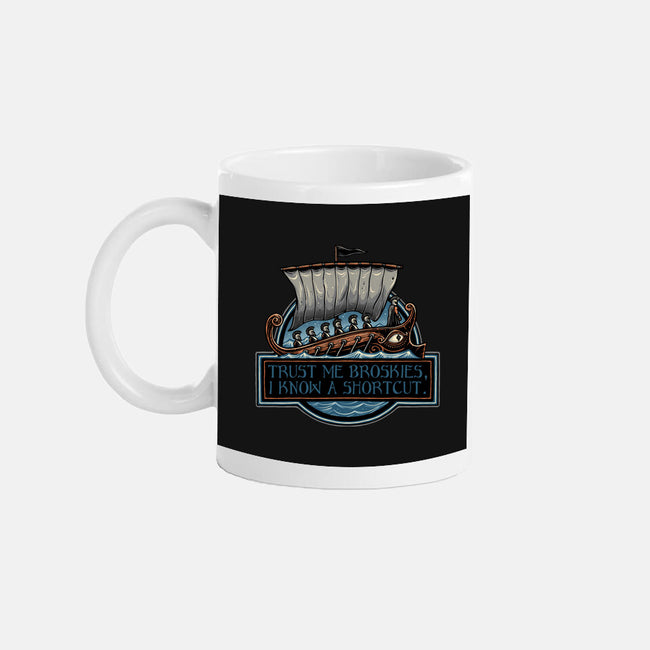 Shortcut Took 10 Years-None-Mug-Drinkware-glitchygorilla