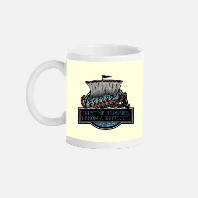 Shortcut Took 10 Years-None-Mug-Drinkware-glitchygorilla
