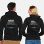 Shortcut Took 10 Years-Unisex-Zip-Up-Sweatshirt-glitchygorilla