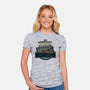 Shortcut Took 10 Years-Womens-Fitted-Tee-glitchygorilla