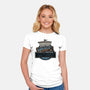 Shortcut Took 10 Years-Womens-Fitted-Tee-glitchygorilla