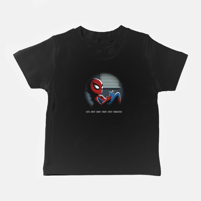 With Great Books Comes Great Knowledge-Baby-Basic-Tee-Popnotic